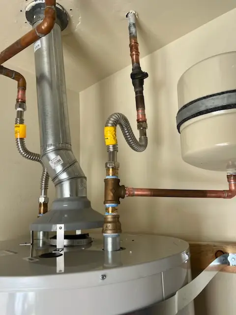 Water heater installation and plumbing repair in Chena Ridge